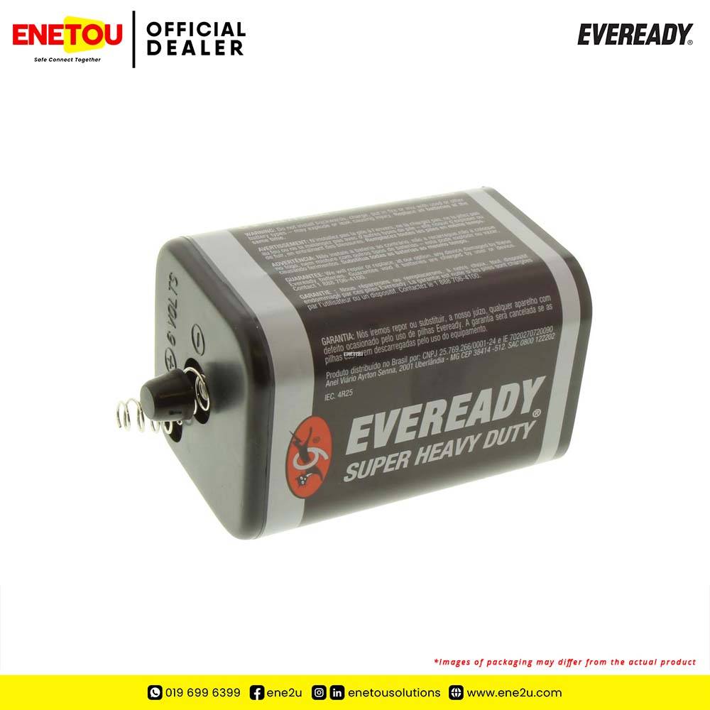 EVEREADY SUPER HEAVY DUTY 6V LANTERN BATTERY 1PC